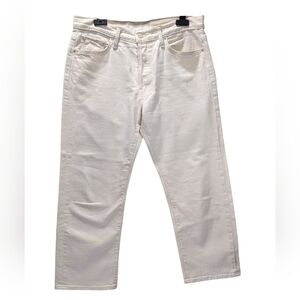 Mother Superior The Ditcher Crop Natural Act Wash Size 28 Jeans Baggy